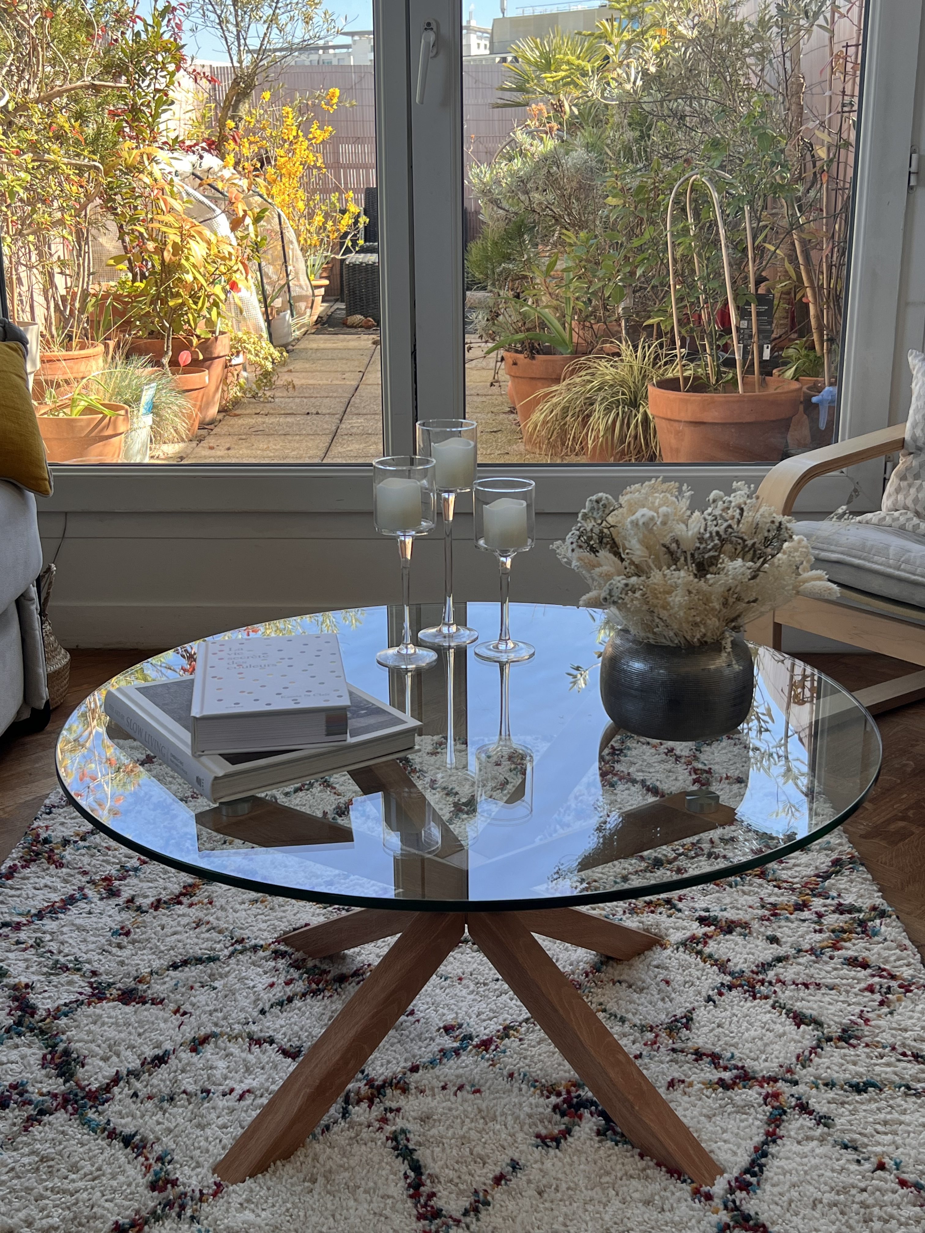 Décorer une table basse